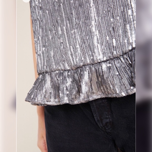 Anthropologie Amelie Beaded cami top - Picture 4 of 7